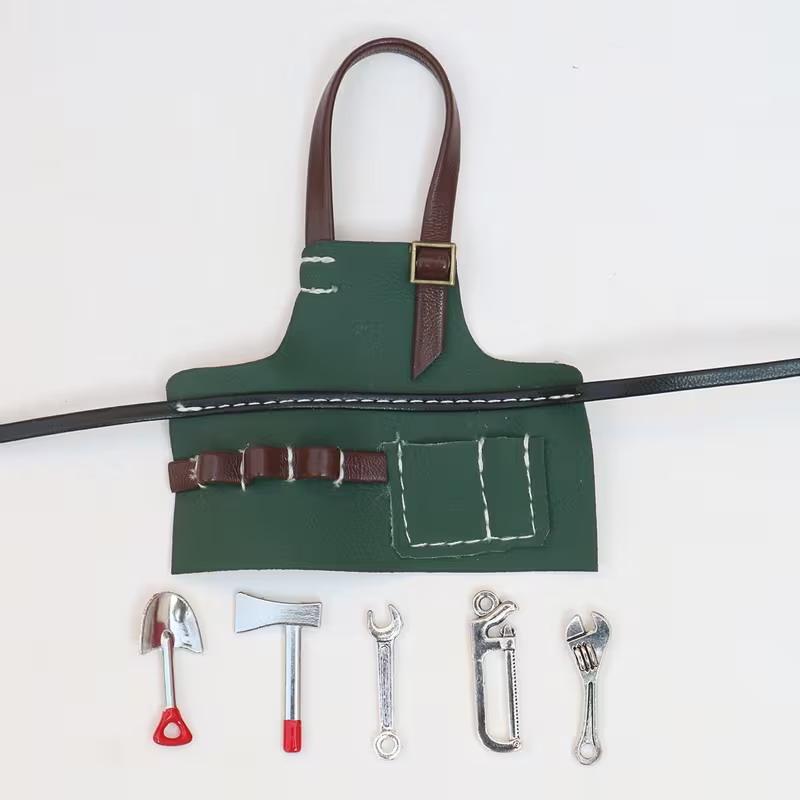 Woodworking Apron - Kreatywny fartuch narzędziowy, ozdobny fartuch odzieżowy,