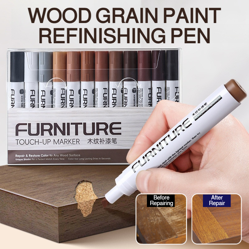 Woodworking Oil Finish - Pisak do naprawy mebli, kolorujący, do