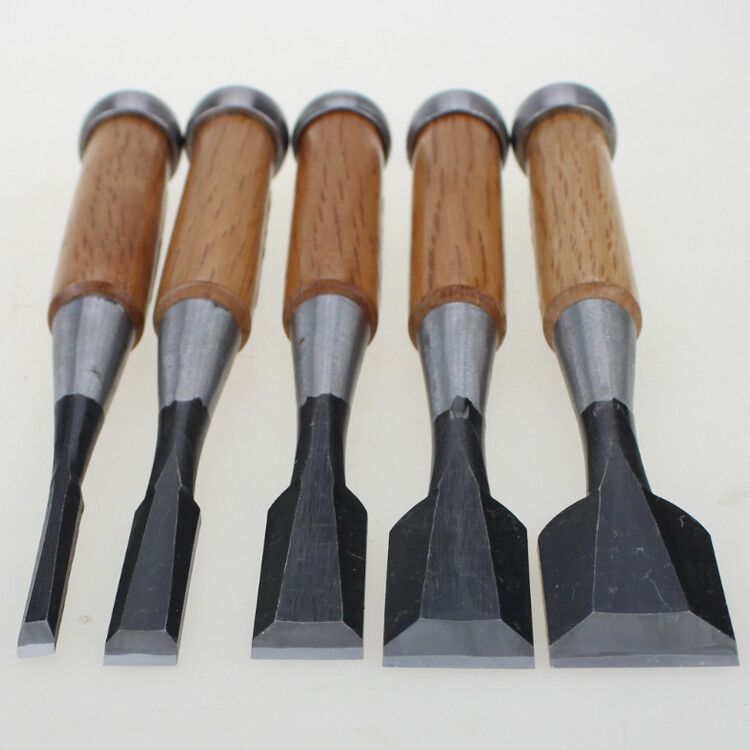 Woodworking In Japan - Japońskie dłuta stolarskie Kanyo, szpady do
