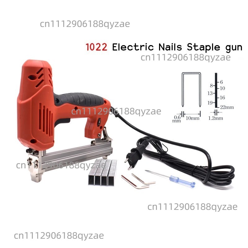 Woodworking Nails - Elektryczna zszywaczka do gwoździ z regulacją,