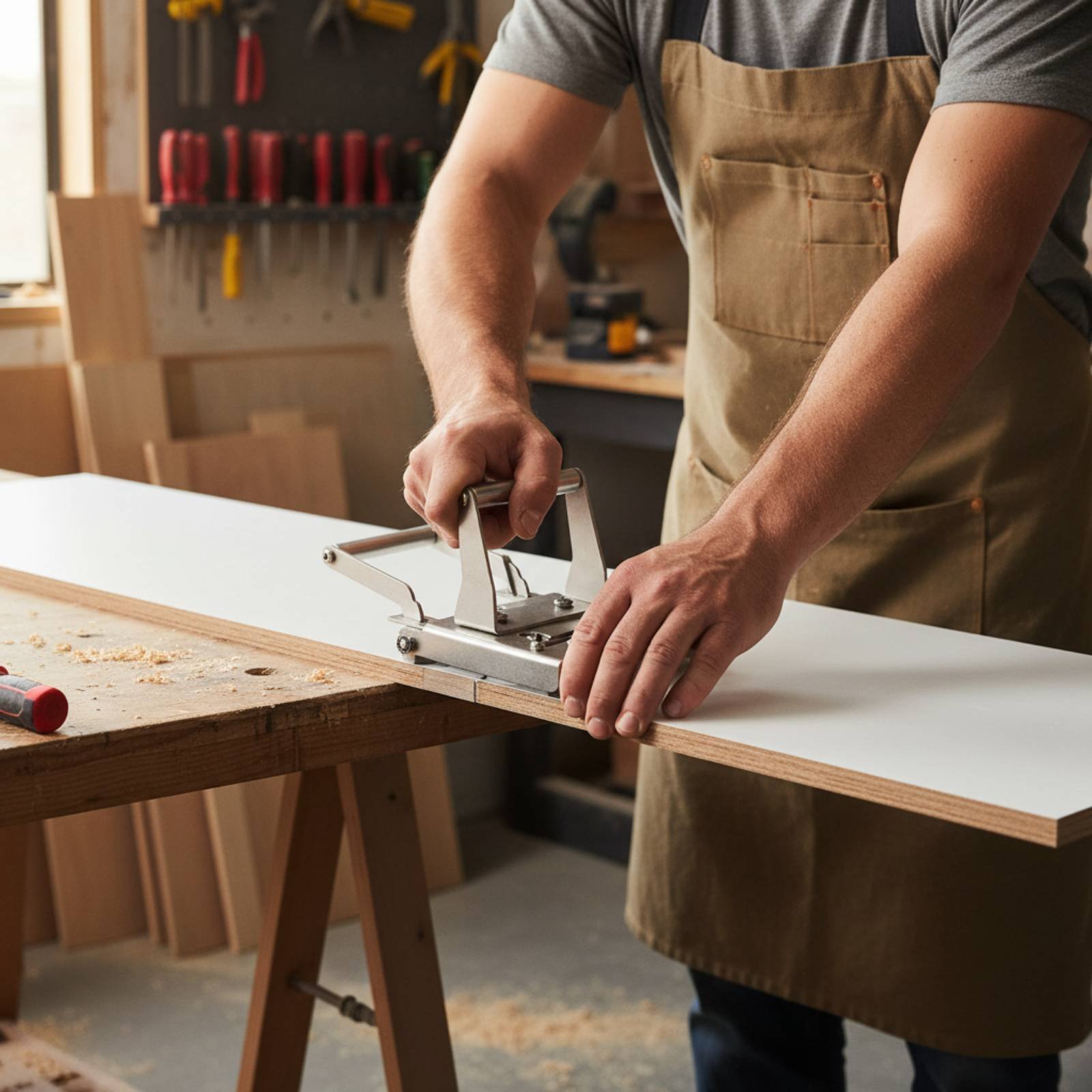 Woodworking Carpenter - Ręczna frezarka do obrzeży, łatwa w