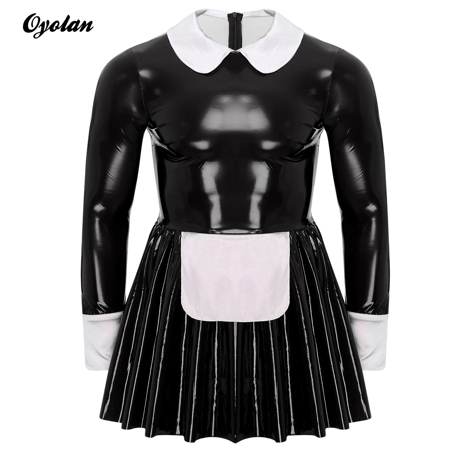 Woodworking Apron - Męskie Sissy francuska pokojówka przebranie na