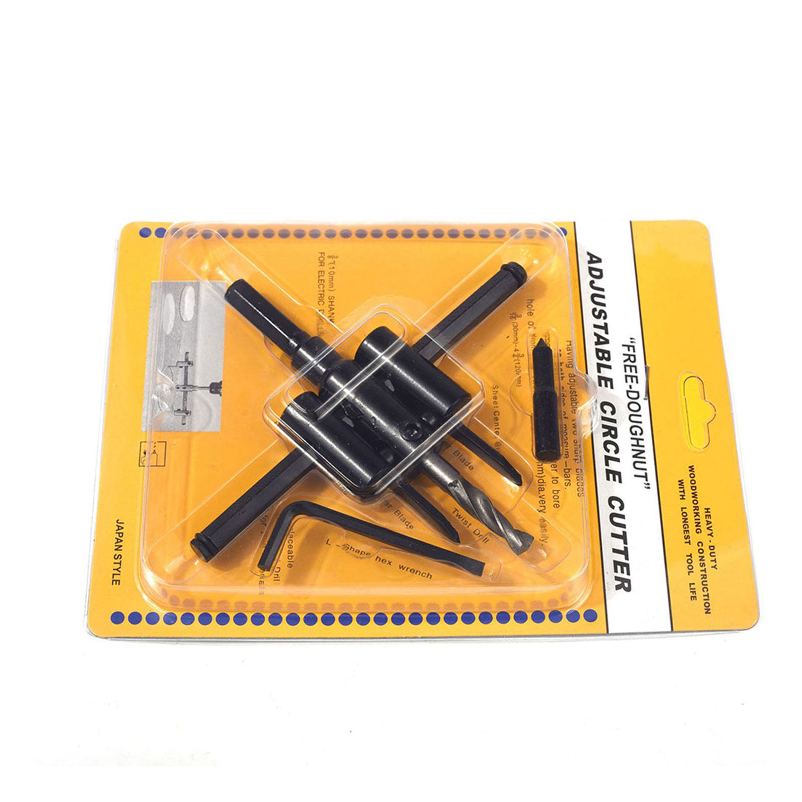 Woodworking Carpenter - Regulowana wiertarka otwornica do drewna o