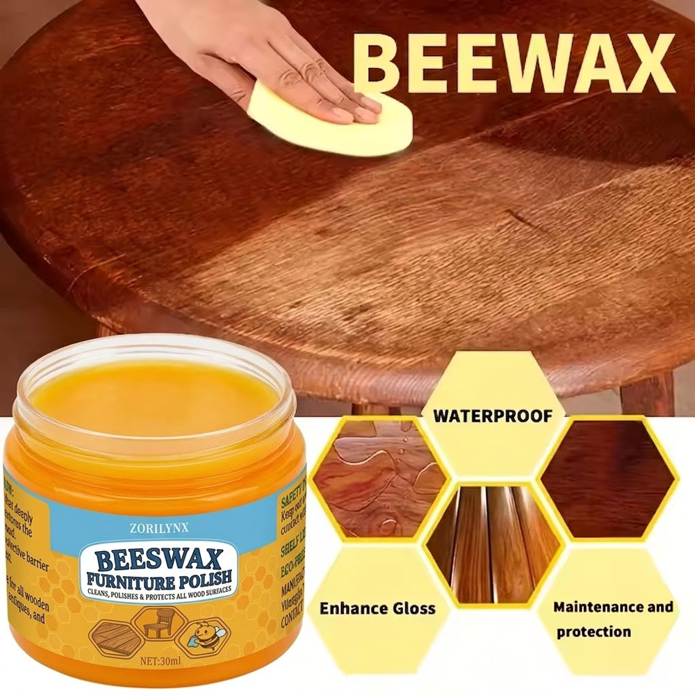 Woodworking Oil Finish - Wosk pszczeli, olej do drewna, pasta