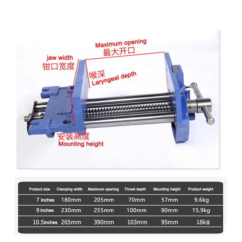 Imadło stolarskie z węglowej s – Woodworking Bench Vise recenzja i cena