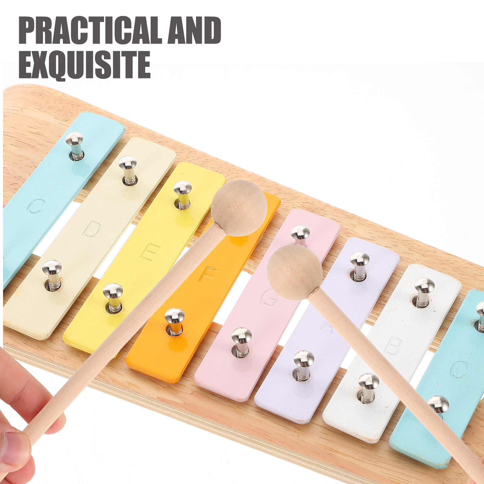 2 sztuki drewnianych pałeczek  – Woodworking Xylophone recenzja i cena