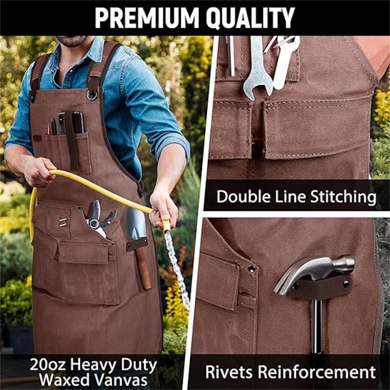 Fartuchy stolarskie z regulowa – Woodworking Apron recenzja i cena