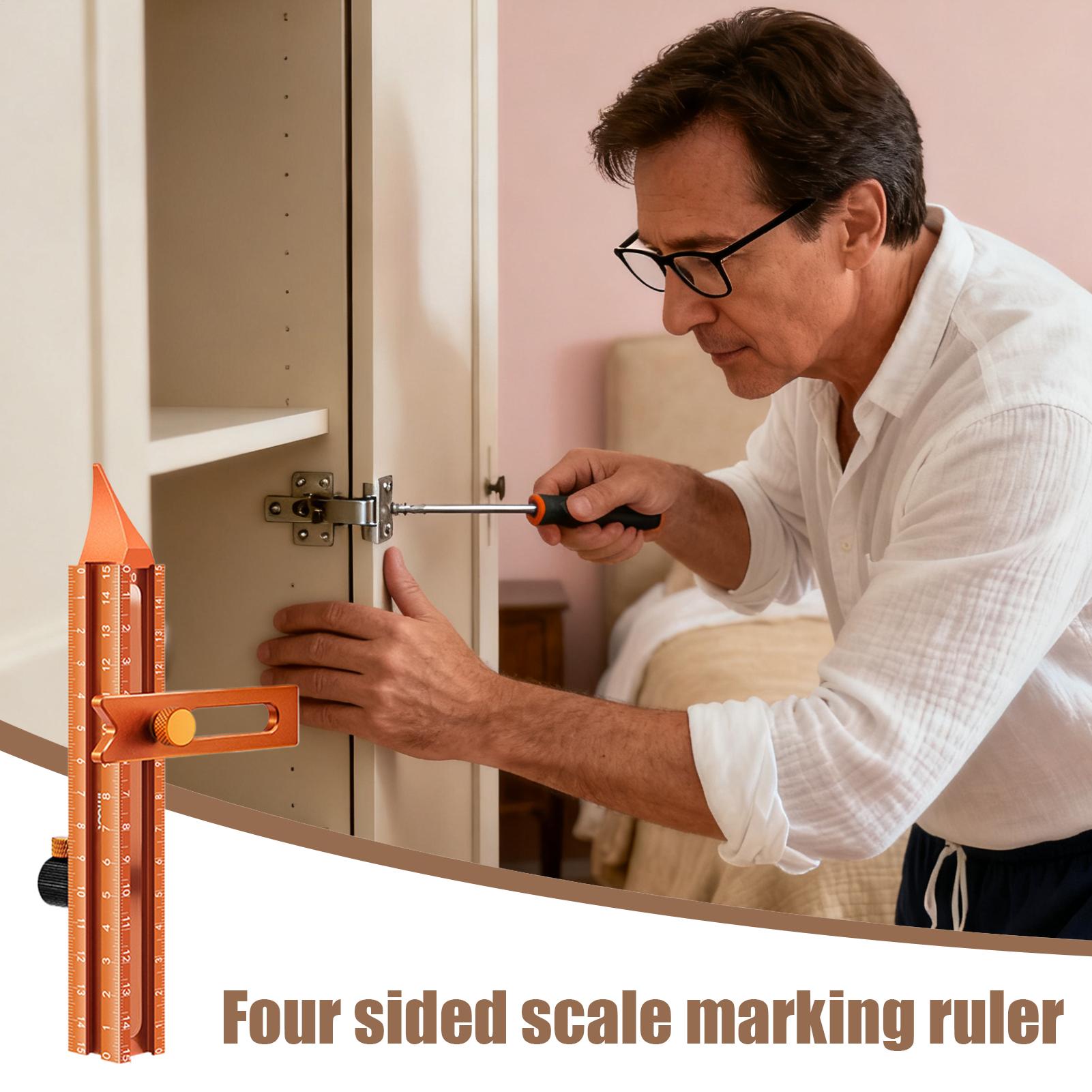 Liniał stolarski z magnetyczną – Woodworking Carpenter recenzja i cena