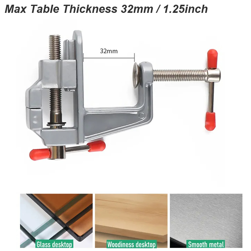 Imadło stołowe ze stopu alumin – Woodworking Bench Vise recenzja i cena