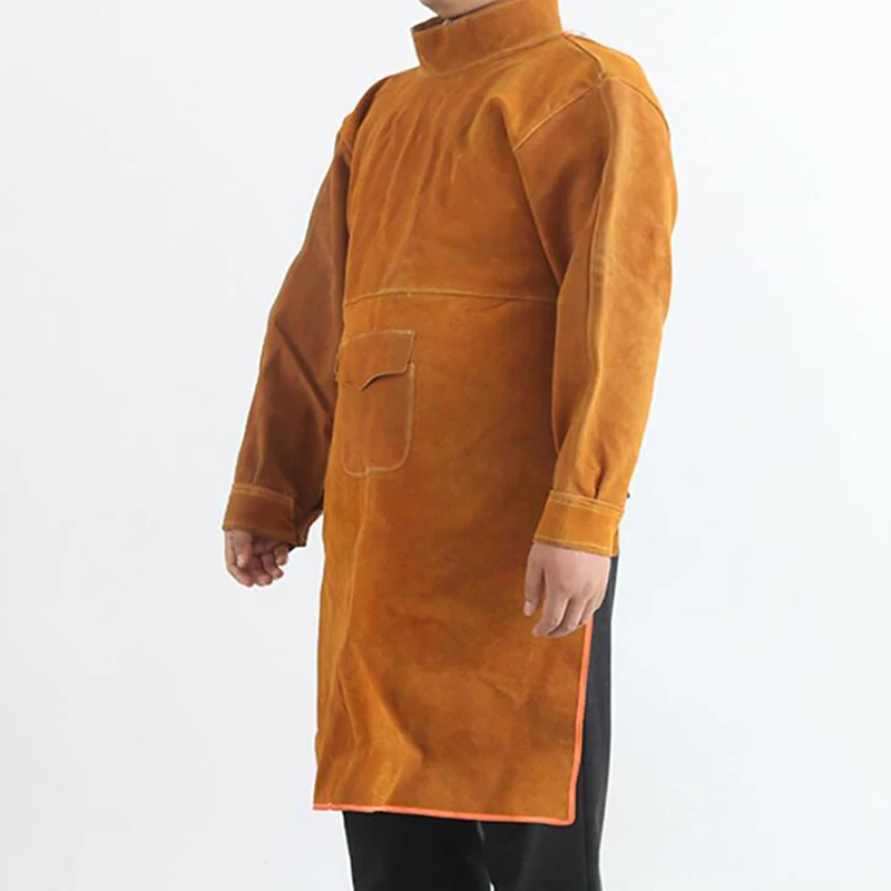 Odzież spawalnicza ze skóry by – Woodworking Apron recenzja i cena
