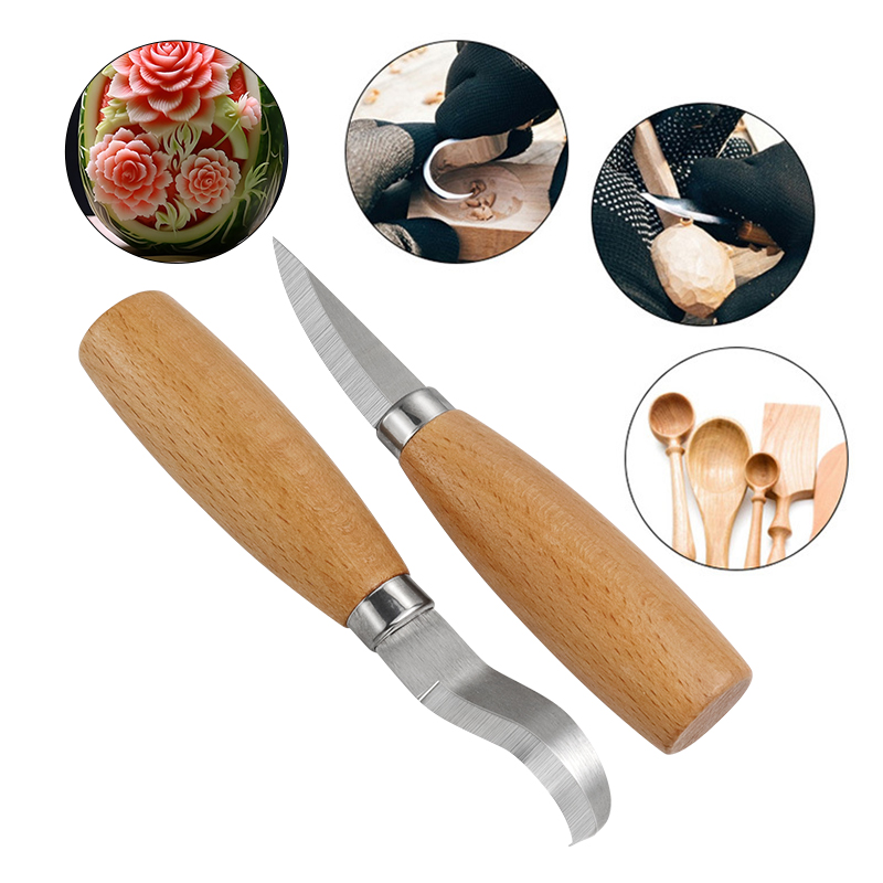 Nóż do rzeźbienia ze stali nie – Woodworking Knife recenzja i cena