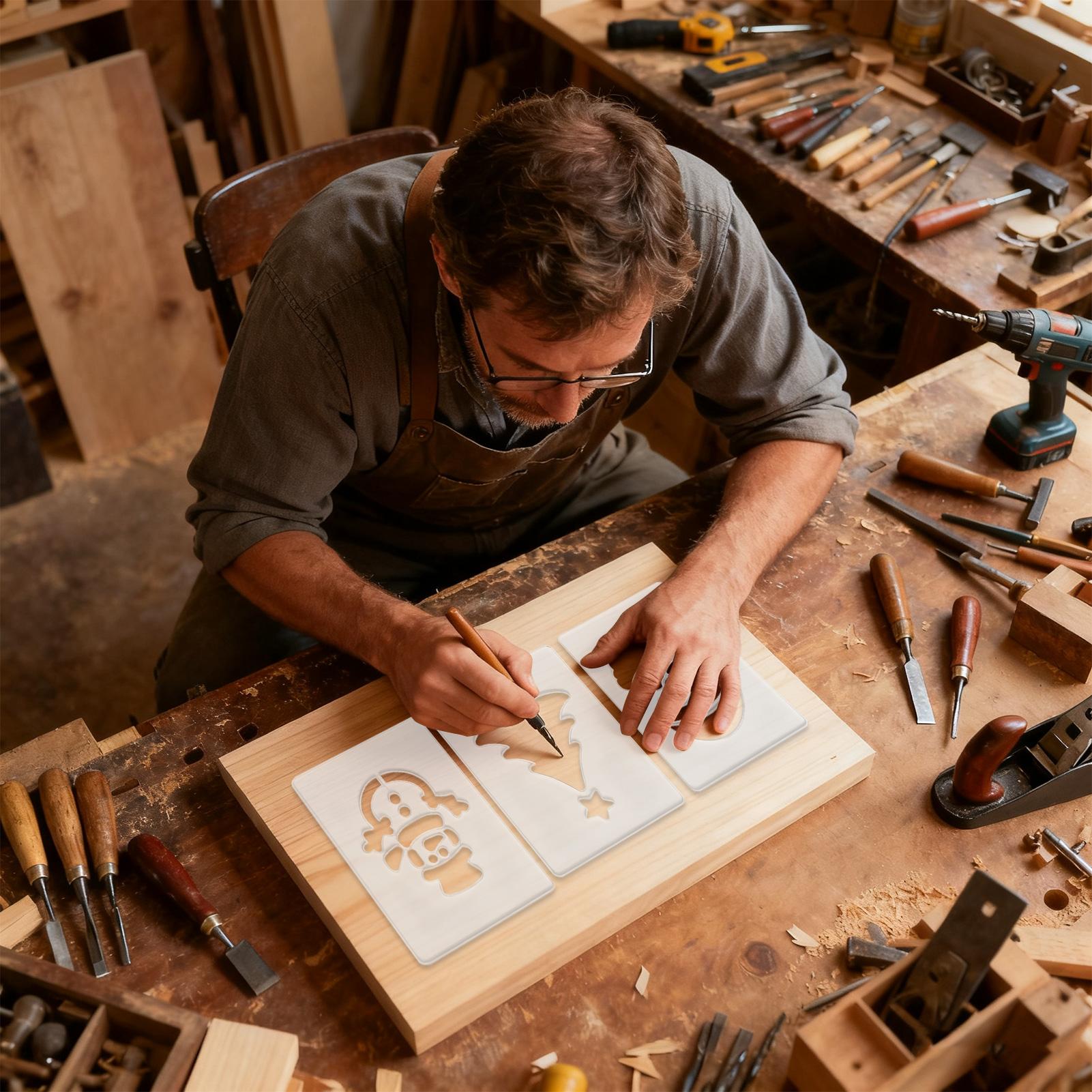 Szablony świąteczne do drewna, – Woodworking Templates recenzja i cena