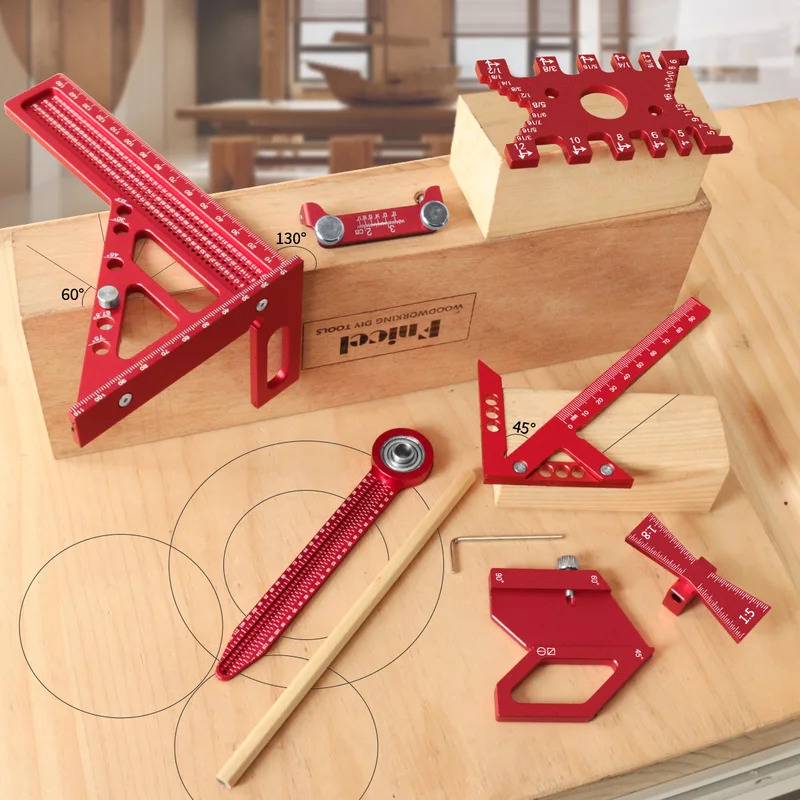 Zestaw stolarski z aluminiowym – Woodworking Carpenter recenzja i cena