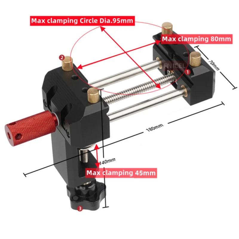 Wielofunkcyjny imadło stołowe  – Woodworking Bench Vise recenzja i cena