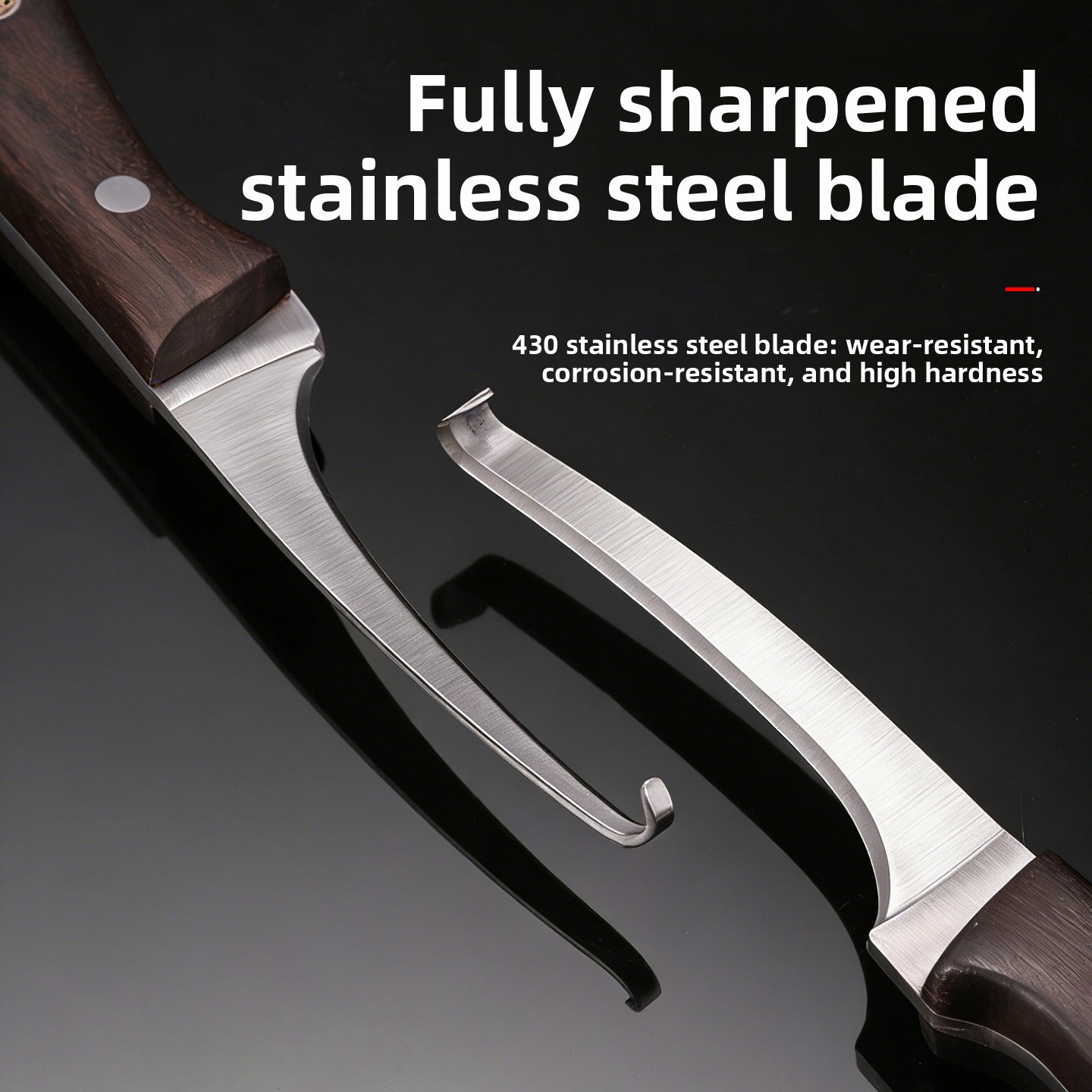 Nóż hakowy ze stali nierdzewne – Woodworking Manufacturing recenzja i cena