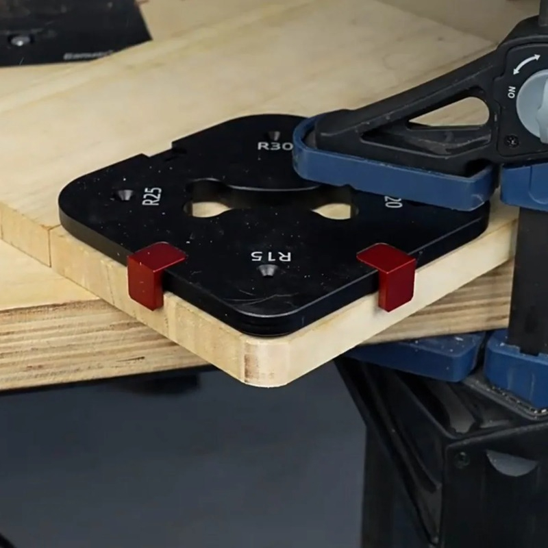 Szablon do zaokrąglania narożn – Woodworking Templates recenzja i cena