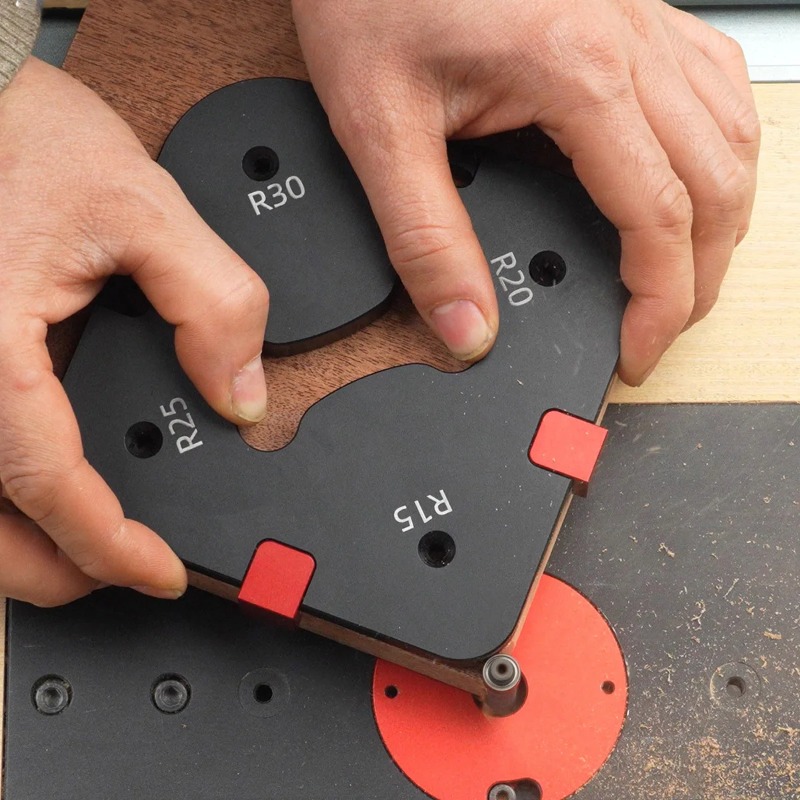 Szablon do zaokrąglania narożn – Woodworking Templates recenzja i cena