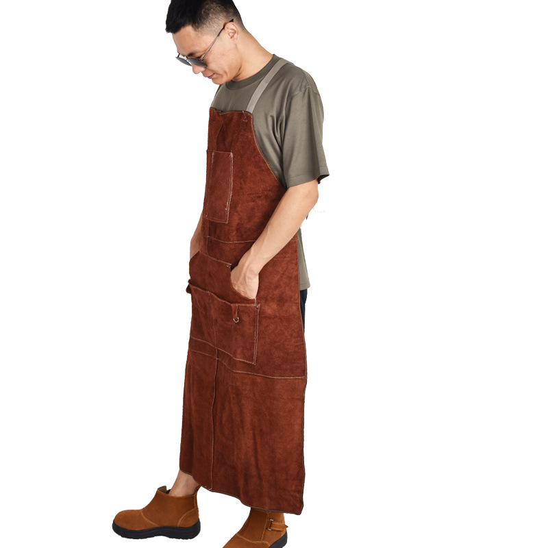 Fartuch spawalniczy ze skóry b – Woodworking Apron recenzja i cena