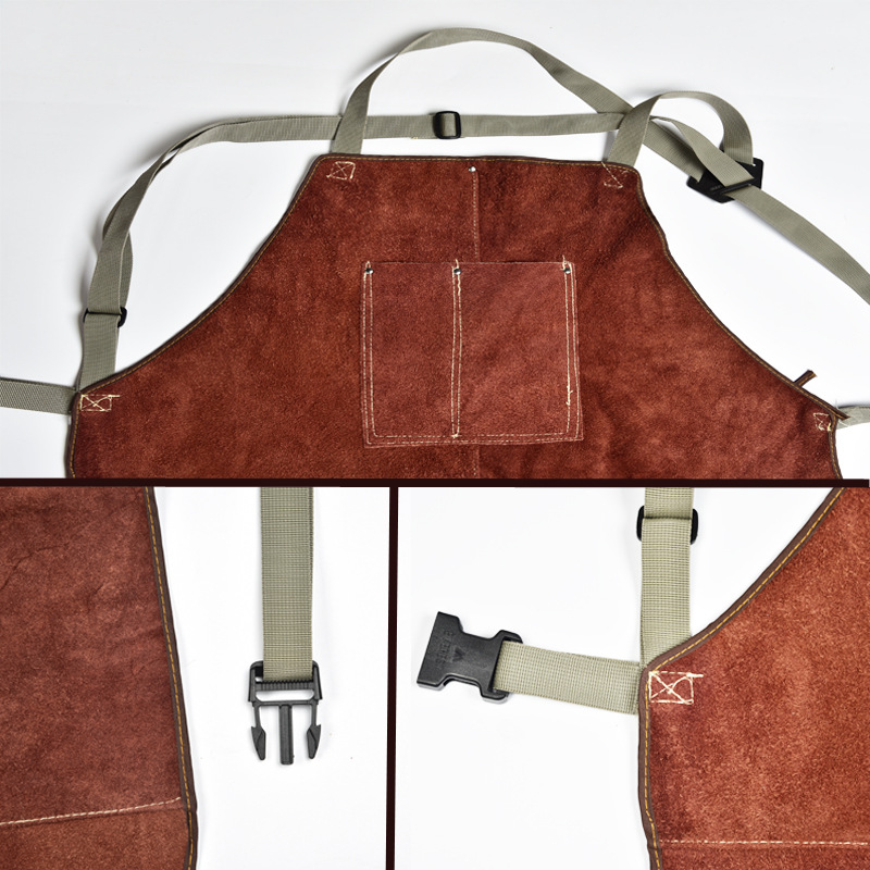 Fartuch spawalniczy ze skóry b – Woodworking Apron recenzja i cena