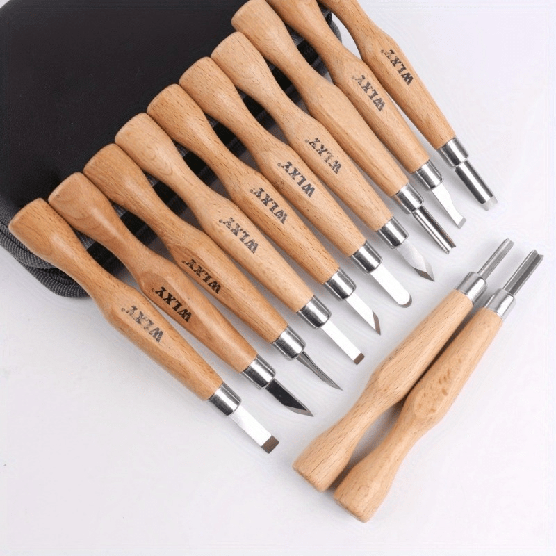 Zestaw 12 profesjonalnych dłut – Woodworking Knife recenzja i cena
