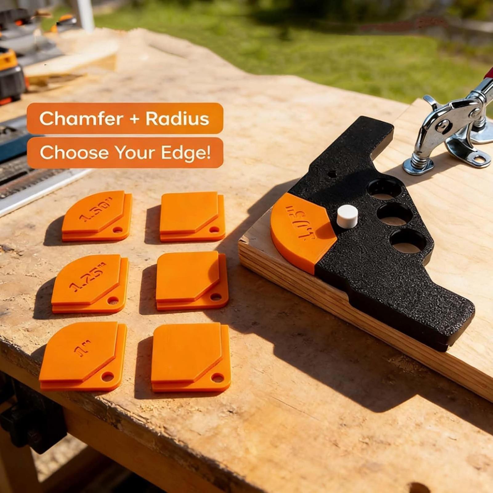 Szablon do zaokrąglania narożn – Woodworking Templates recenzja i cena