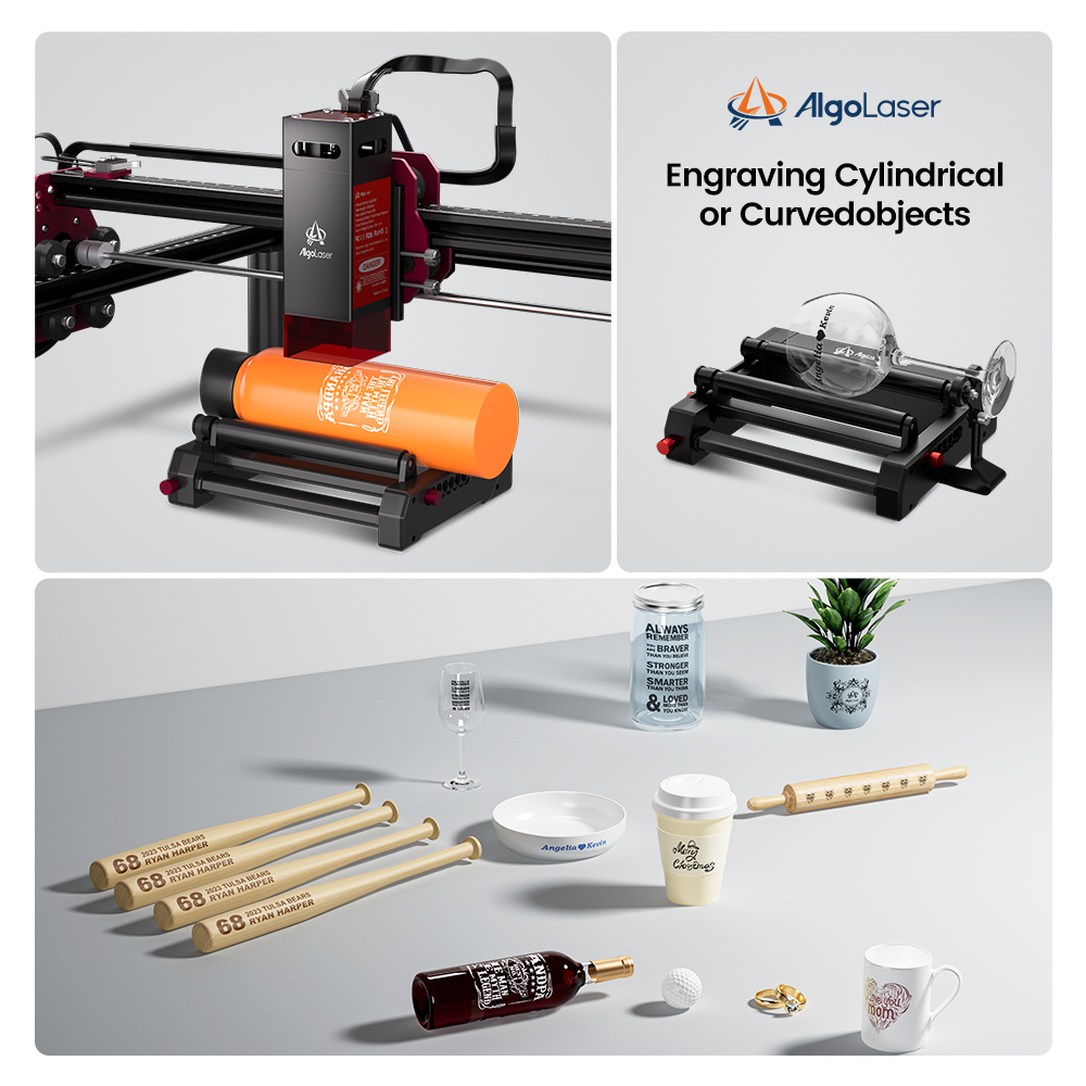 AlgoLaser DIY KIT MK2 10W Lase – Woodworking Logo recenzja i cena