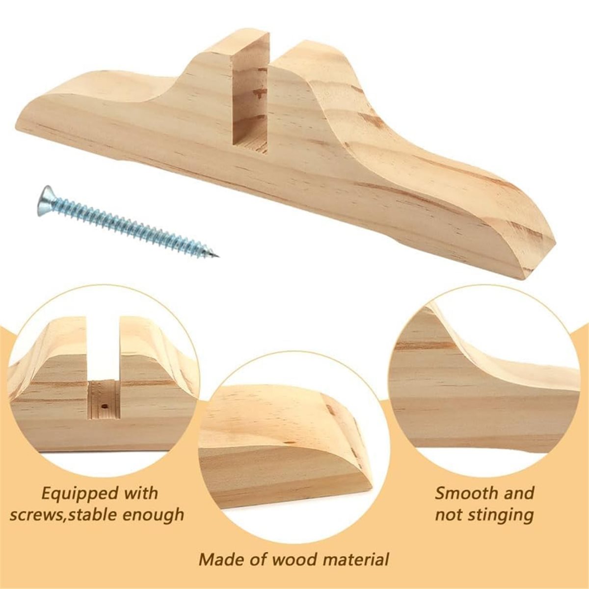 PHONE&GEAR 4 szt. Drewniane śc – Woodworking Manufacturing recenzja i cena