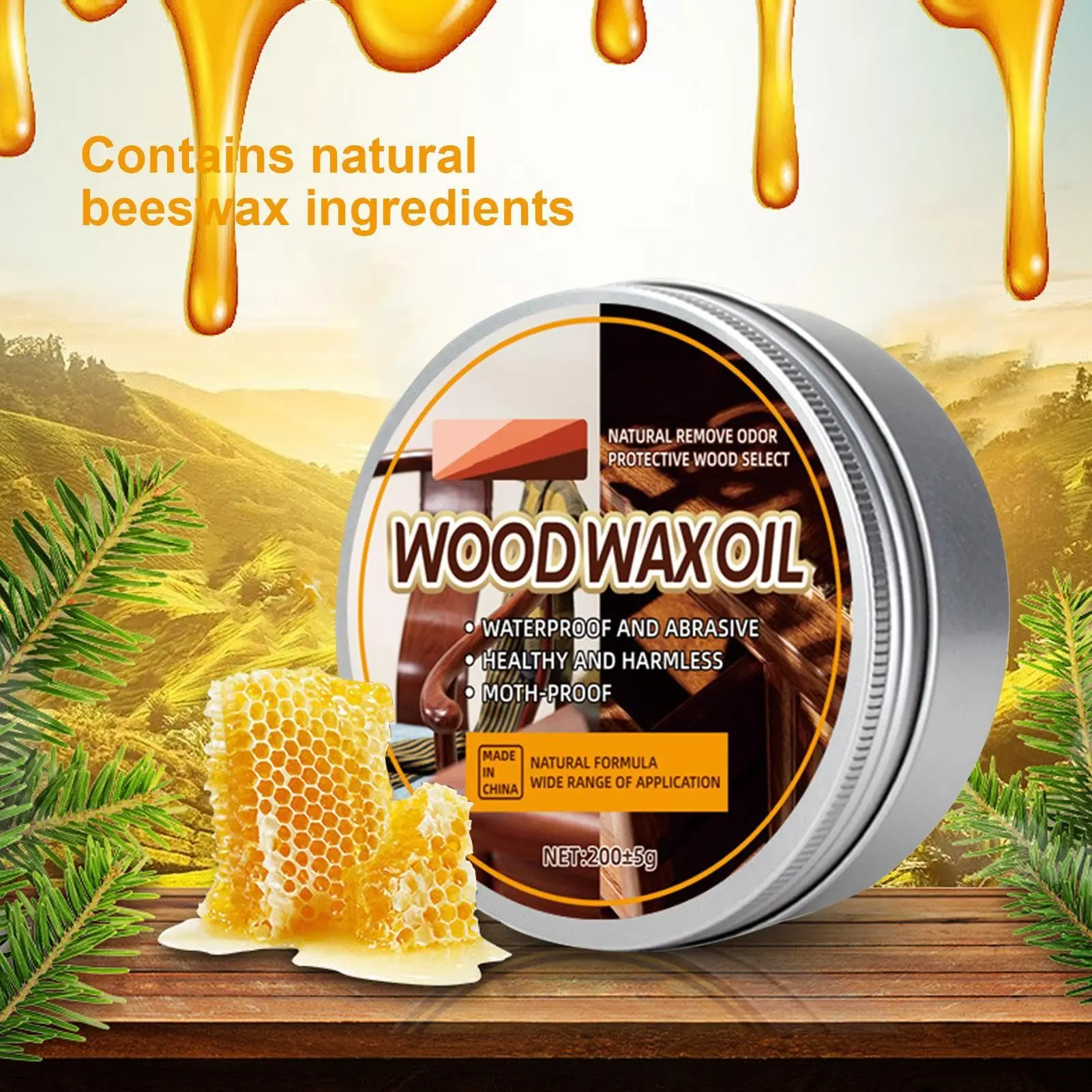 Wosk do mebli z wosku pszczele – Woodworking Oil Finish recenzja i cena