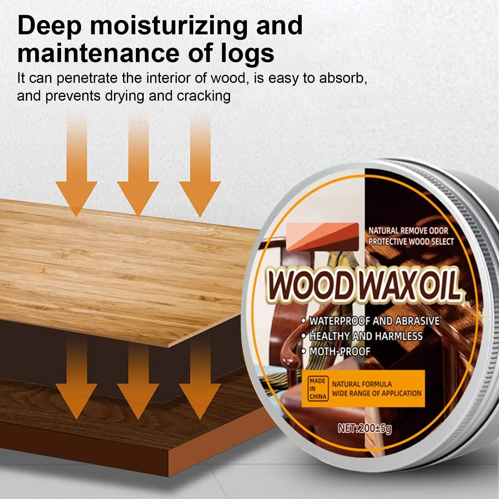 Wosk do mebli z wosku pszczele – Woodworking Oil Finish recenzja i cena