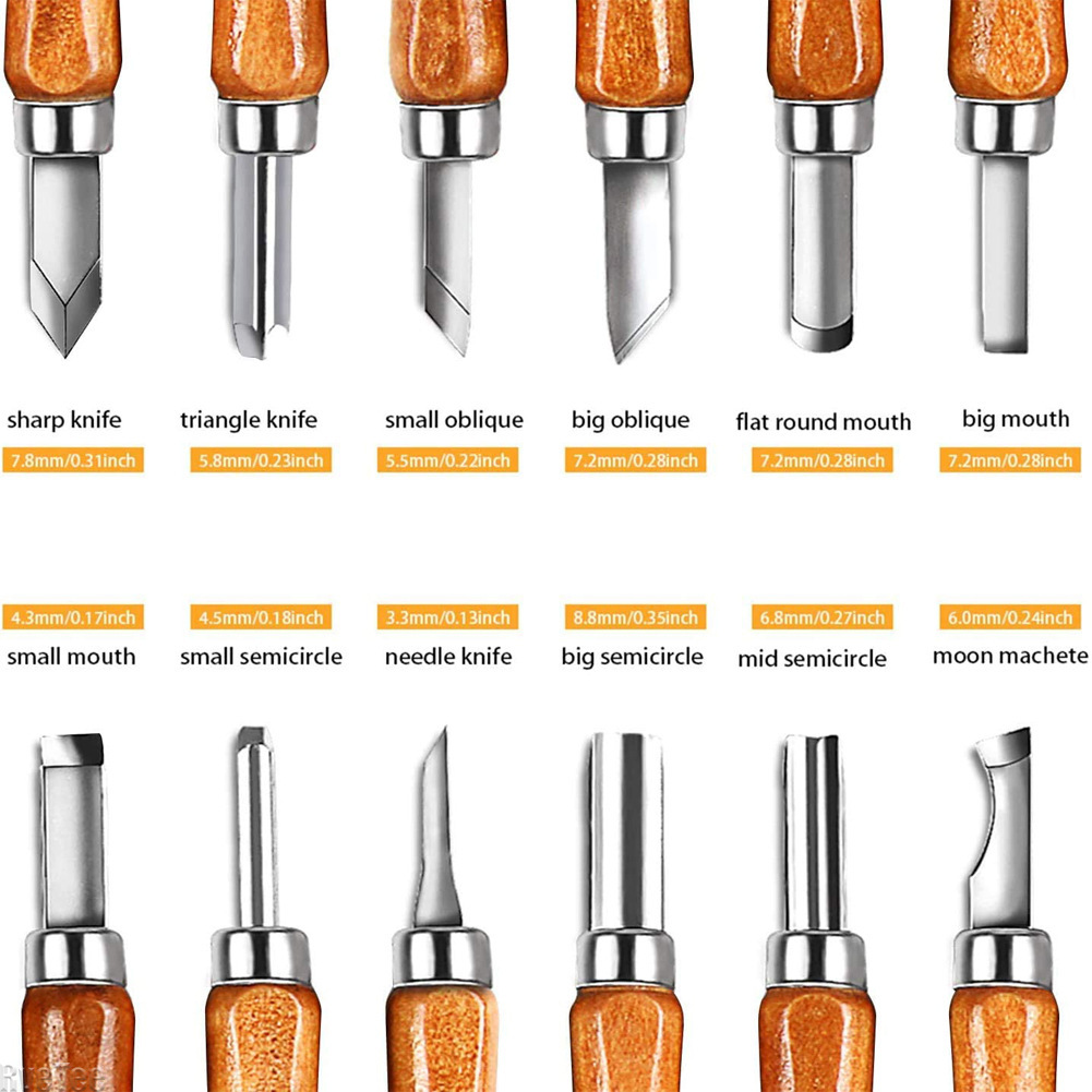 12-częściowy zestaw narzędzi d – Woodworking Knife recenzja i cena
